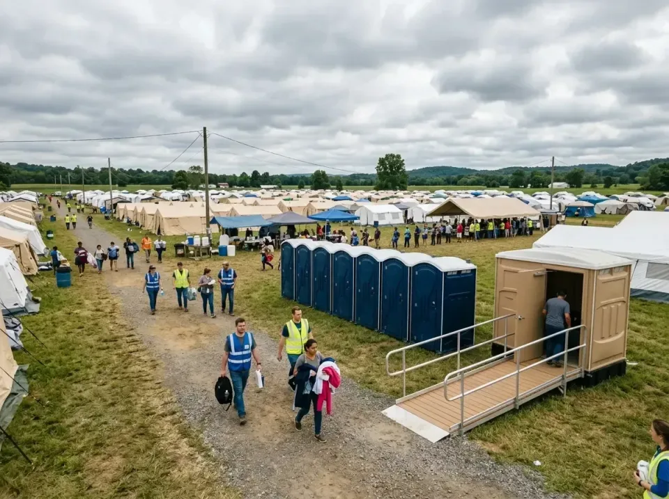 disaster-relief-camp-restrooms-010 — frequently asked questions, Dumpster & Portable Bathrooms Rental in Blooming Prairie, MN